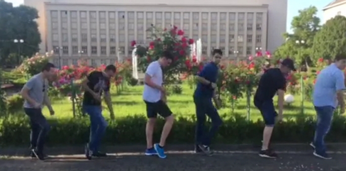 Ужгородські студенти-медики прийняли танцювальний виклик студентів-киян