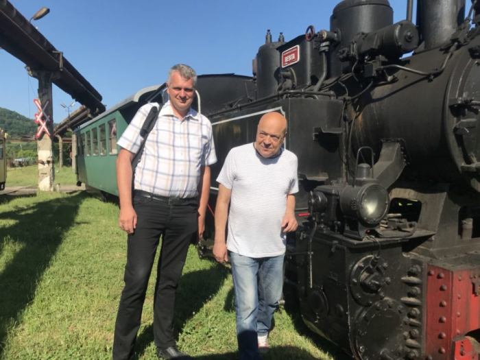 Москаль замовив в Румунії для Боржавської вузькоколійки два відреставровані вагони та паровоз