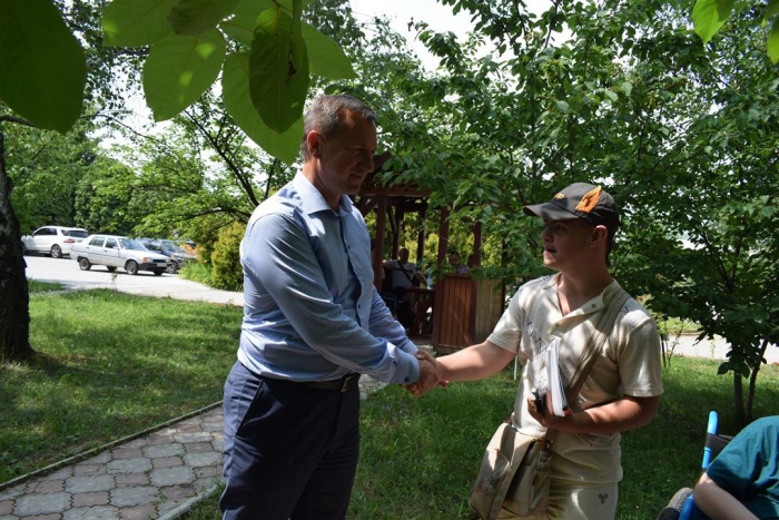Богдан Андріїв відвідав інклюзивно-ресурсний центр для дітей з особливими освітніми потребами в Ужгороді