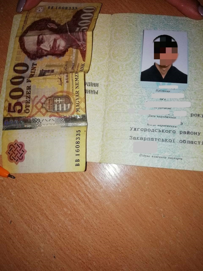 Мешканець Ужгородщини спробував «купити» прихильність прикордонників на «Тисі»