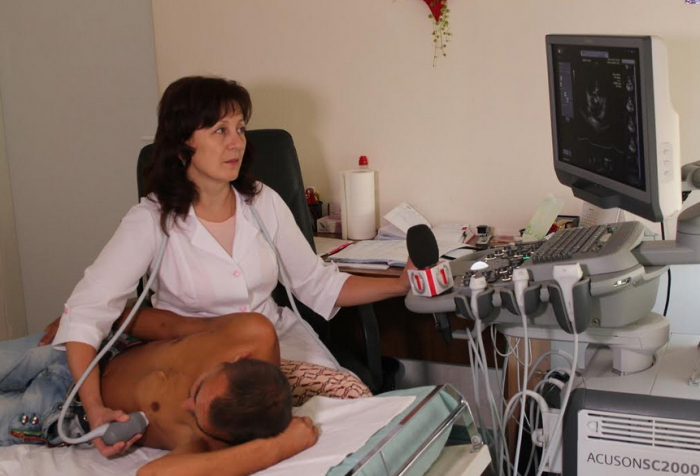 Майже рік працює ехокардіоскопічний апарат ЕК у Закарпатському обласному кардіодиспансері