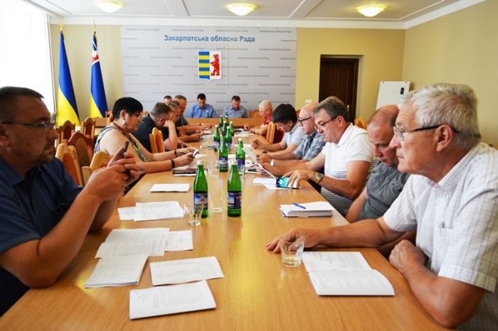 Президія Закарпатської облради узгодила порядок денний 12 сесії та підтримала низку депутатських ініціатив