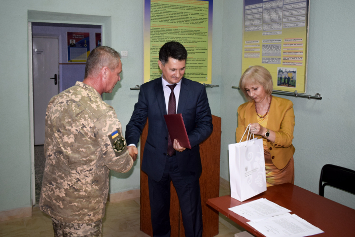 В Ужгородському зональному відділі Військової служби правопорядку відбулися святкові урочистості
