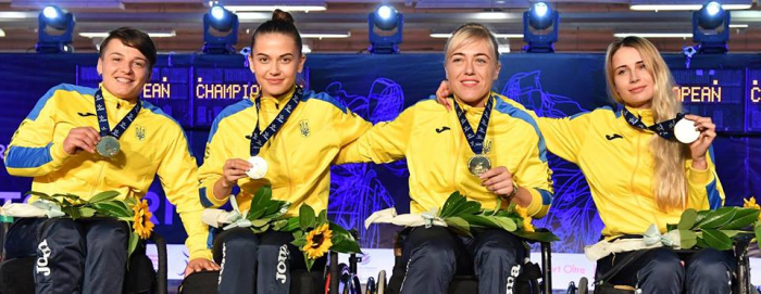 Закарпатські фехтувальники-візочники доклалися до рекорду збірної на чемпіонаті Європи