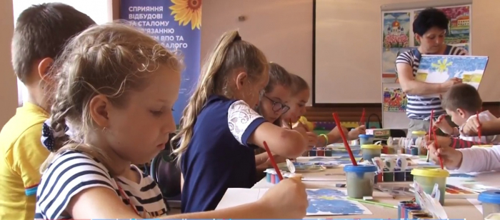 В Ужгороді відбувся акварельний арт-захід для школярів