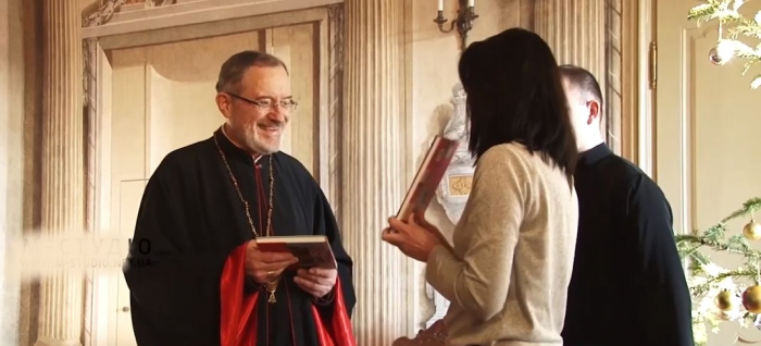 В Ужгороді єпископ Мілан Шашік нагородив журналістів премією імені Терелі (ВІДЕО)