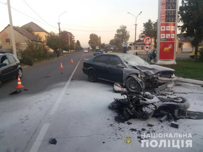 Смертельна ДТП в Мукачеві: загинув мотоцикліст