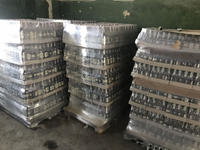 Податкова міліція вилучила в Ужгороді партію алкогольної продукції вартістю більше 2 млн грн