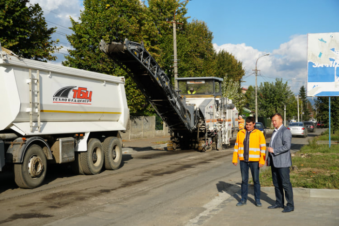 Продовжується ще один етап капітального ремонту вулиці Капушанської в Ужгороді (ФОТО)