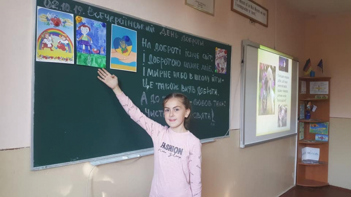 Закарпатська школярка зайняла 1 місце по Україні в радіодиктанті єдності