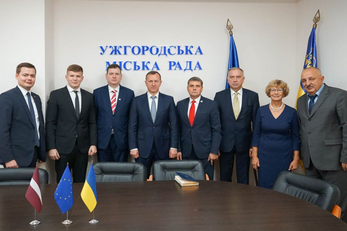 Представники Посольства Латвійської Республіки в Україні з офіційним візитом побували в Ужгороді