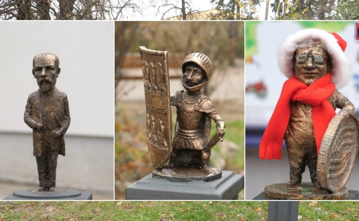Про що розкажуть три нові міні-скульптурки, які оселилися в Ужгороді (ВІДЕО)