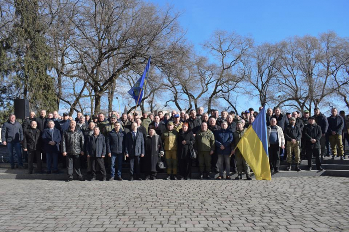 В Ужгороді пройшли урочистості до Дня вшанування учасників бойових дій на території інших держав