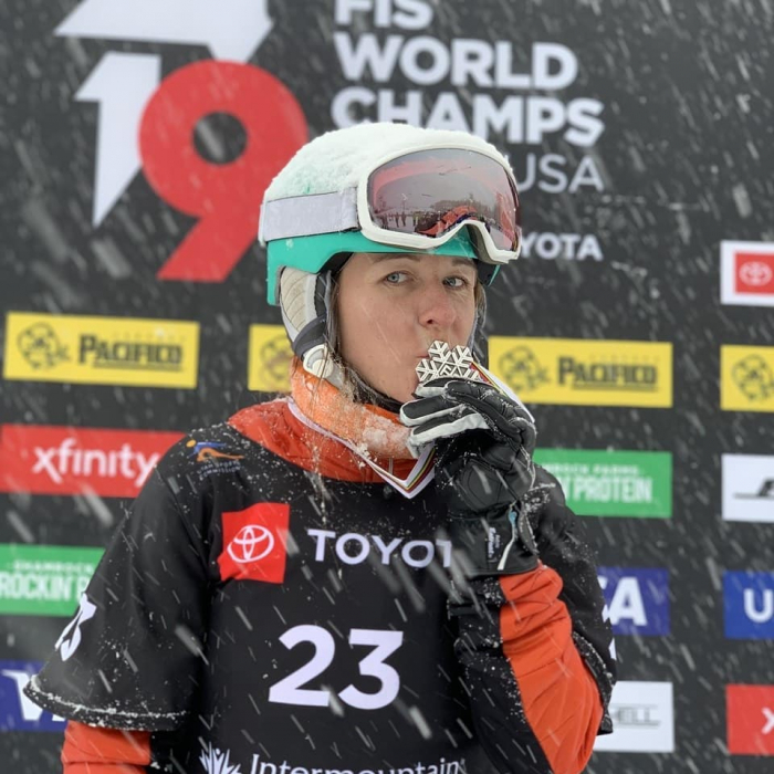 Ужгородська сноубордистка Аннамарі Данча: Я це зробила, нарешті повірила, що можу виграти медаль Чемпіонату світу