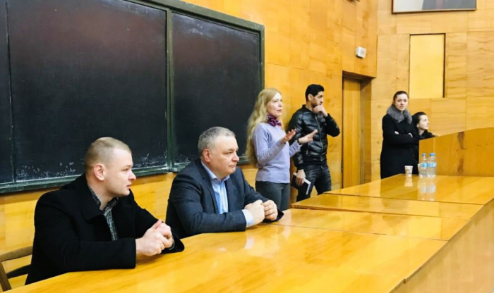 Керівництво Ужгородського університету провело робочу зустріч з іноземними студентами