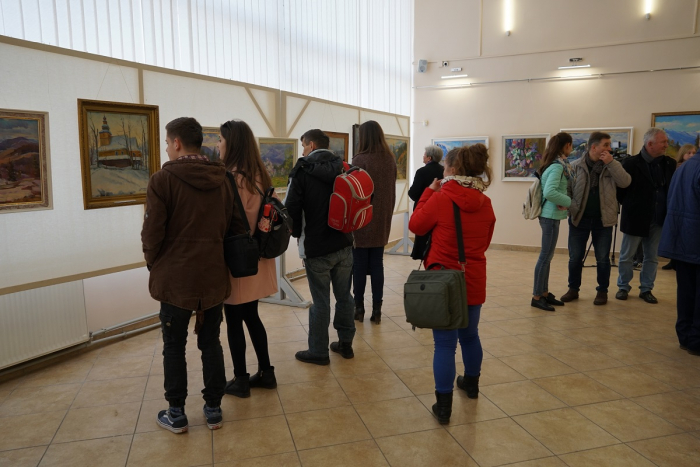 В Ужгороді відкрилася виставка Василя Сенька (ФОТО)