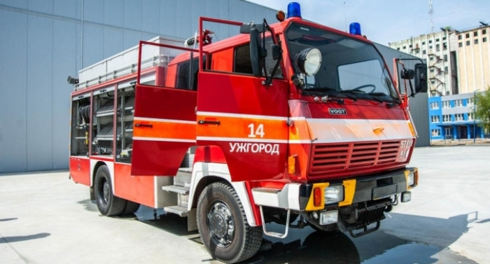 Компанія «Jabil» подарувала пожежний автомобіль ужгородським вогнеборцям