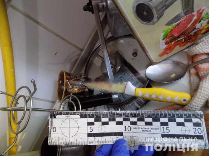 Родинна сварка в Ужгороді: жінка зарізала чоловіка ножем