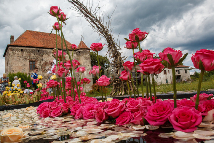 «Кохання у Сент-Міклоші» – фестиваль квітів відбувся на Закарпатті (ВІДЕО)