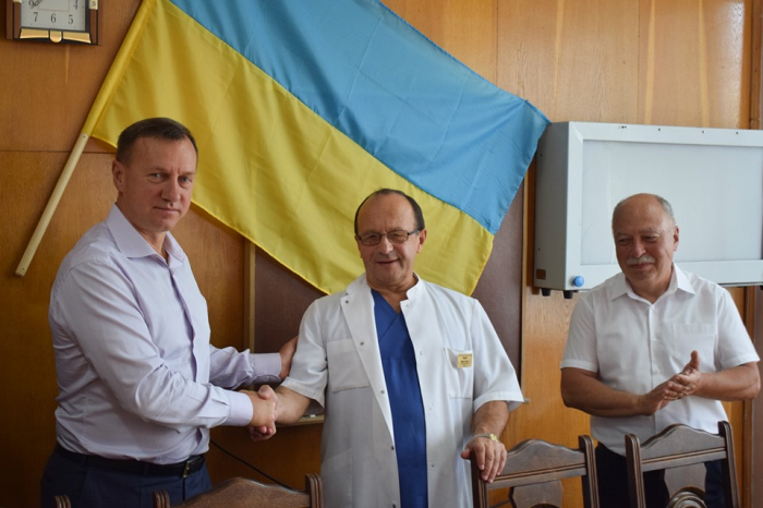 Богдан Андріїв сьогодні зустрівся з колективами Центральної міської клінічної лікарні та Ужгородської міської поліклініки