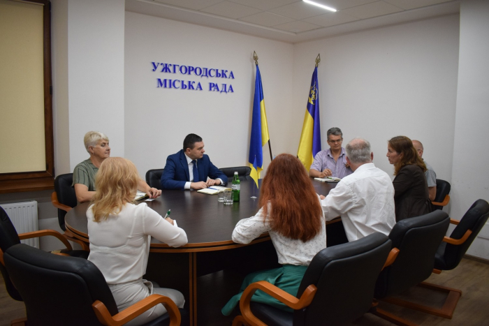 Представник ООН в Україні Маркус Бранд з робочим візитом завітав до Ужгородської міської ради