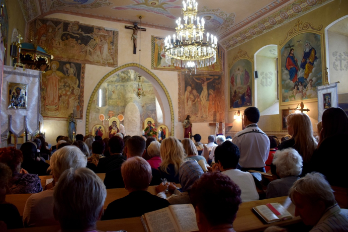 У Горянській ротонді молилися за процвітання Ужгорода (ФОТО, ВІДЕО)