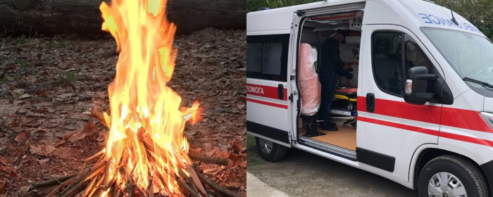 Хлюпнули антисептик у вогонь: 15-річну дівчину на Закарпатті доправили до лікарні з опіками
