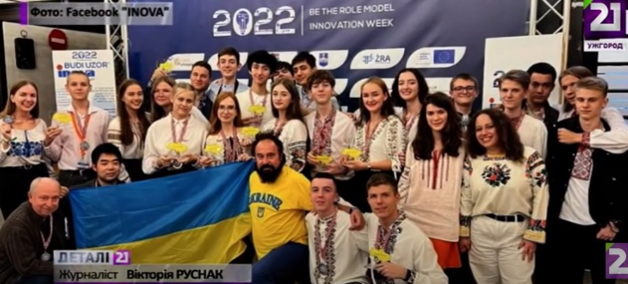 Учень з Ужгорода здобув "золото" на міжнародному шоу інновацій (ВІДЕО)