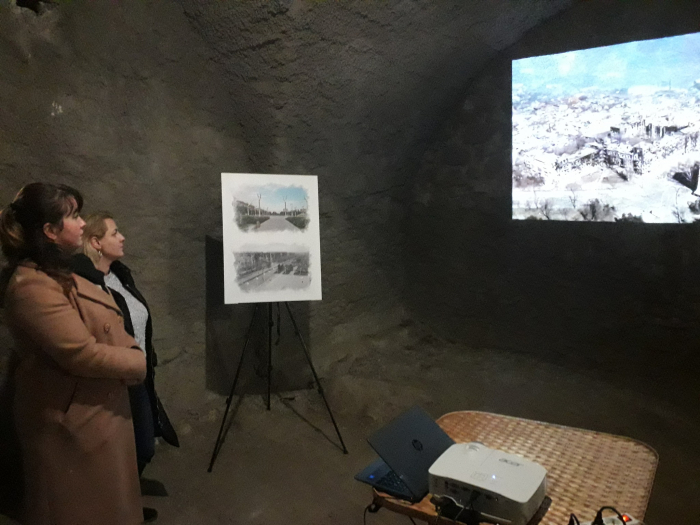 У підземеллі Ужгородського замку відкрилася виставка, присвячена Маріуполю