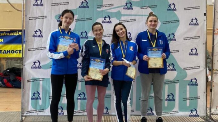 Закарпатські рапіристки — бронзові призерки Чемпіонату України