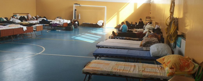 Для вимушених переселенців у Солотвинському ліцеї на Закарпатті встановили 49 ліжок