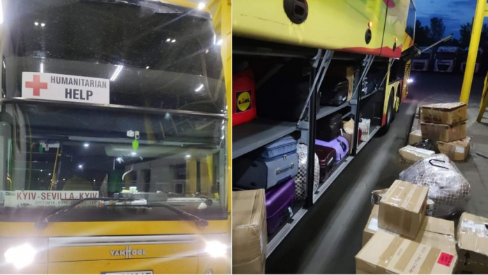 Брендовий одяг намагалися ввезти в Україну під виглядом гуманітарки рейсовим автобусом через КПП на Закарпатті 