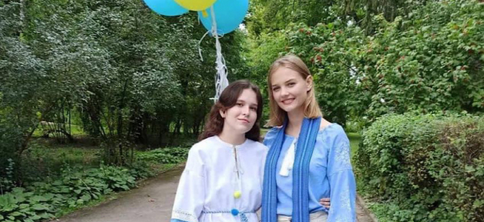 Талановиті ужгородки взяли участь у проєкті «Будь хоробрим, як Україна» (ФОТО)