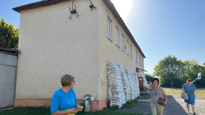 Укриття школи в селі Руські Комарівці готове до навчання