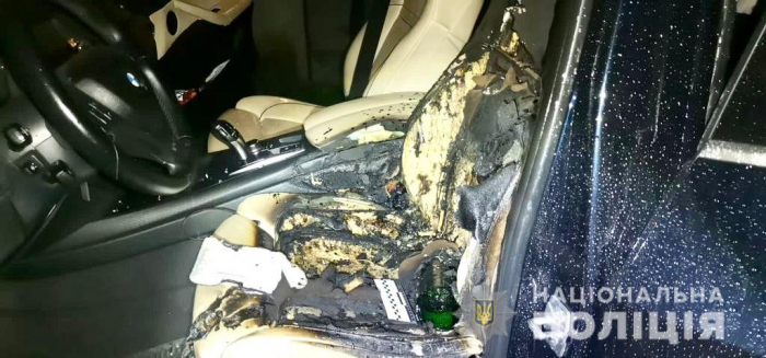 На Тячівщині затримали чоловіка, що підпалив чужий BMW X5 (ФОТО, ВІДЕО)