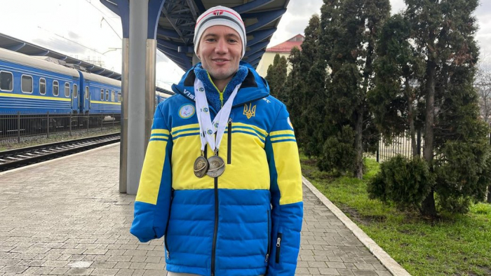Закарпатець Сергій Романюк отримав дві бронзові медалі на чемпіонаті світу з лижних перегонів та біатлону