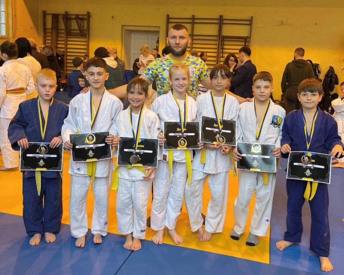 Юні спортсмени з Ужгорода взяли участь у турнірі із дзюдо «LION KIDS»