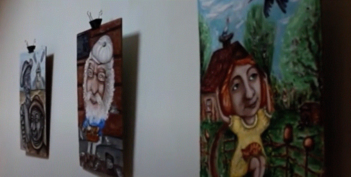 "Цур, я в хатинці": в Ужгороді відкрилася виставка художниці та майстрині ляльок Марини Федчик (ВІДЕО)