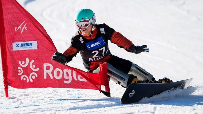 Ужгородка Аннамарі Данча веде боротьбу за історичну перемогу в заліку Кубка Європи зі сноубордингу