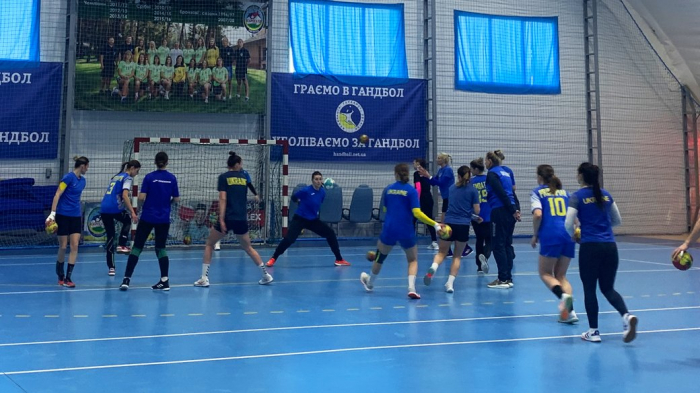 В Ужгороді тренувалася жіноча збірна України з гандболу