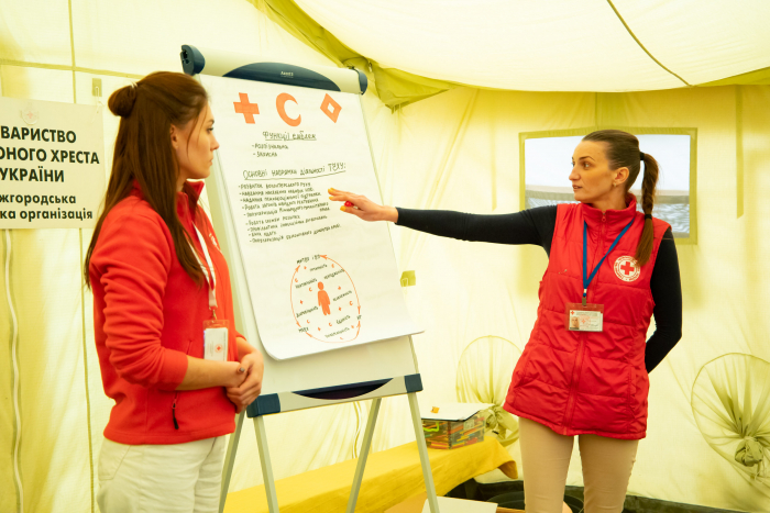 Отримати навички надання першої допомоги можна в Ужгороді у міській організації Товариства Червоного Хреста України