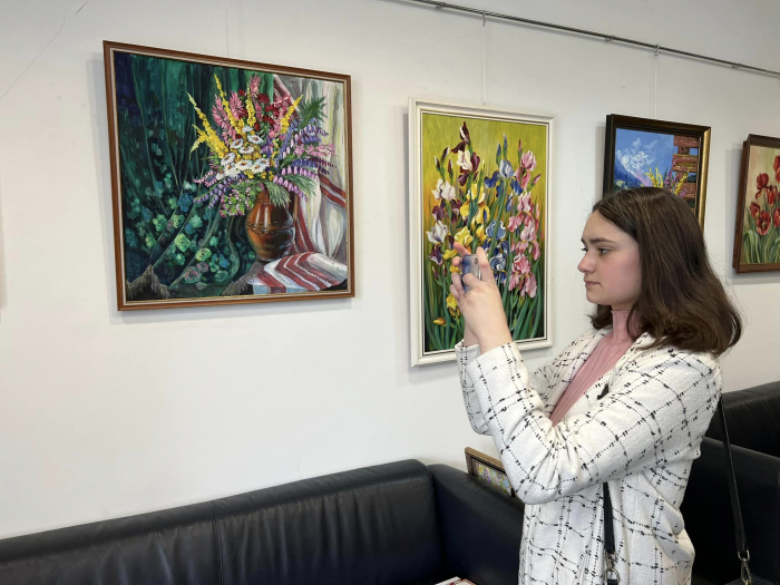Виставка художниці Ангеліни Турак відкрилася у Генеральному консульстві Угорщини в Ужгороді (ВІДЕО)