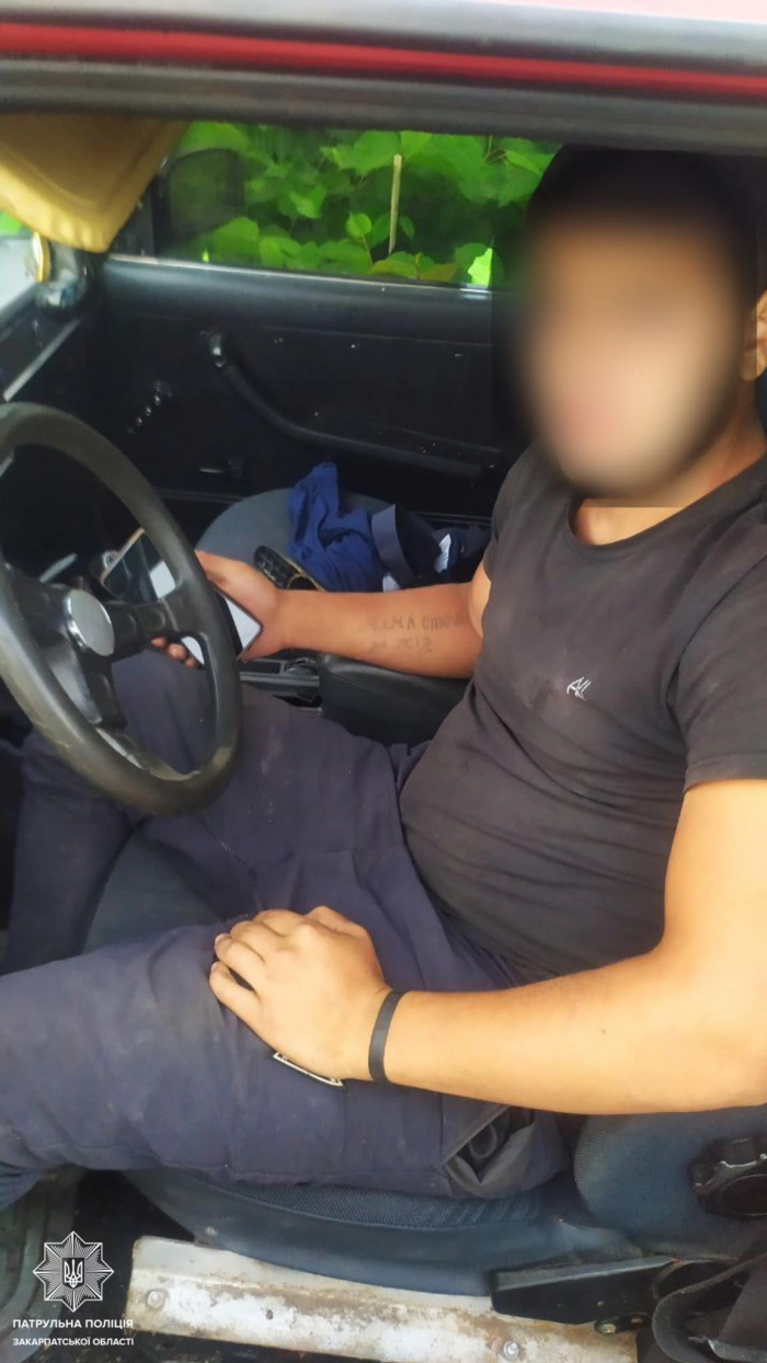 Мукачівські патрульні виявили нетверезого водія, який намагався уникнути відповідальності