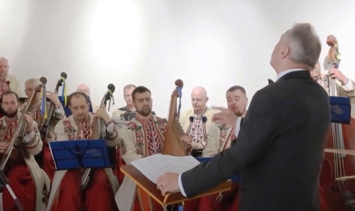 Капела бандуристів України виступила з благодійним концертом в Ужгородському замку (ВІДЕО)