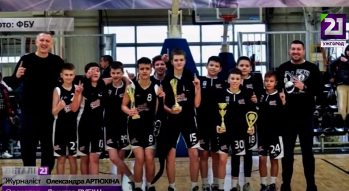 Закарпатські баскетболісти перемогли на чемпіонаті України (ВІДЕО)