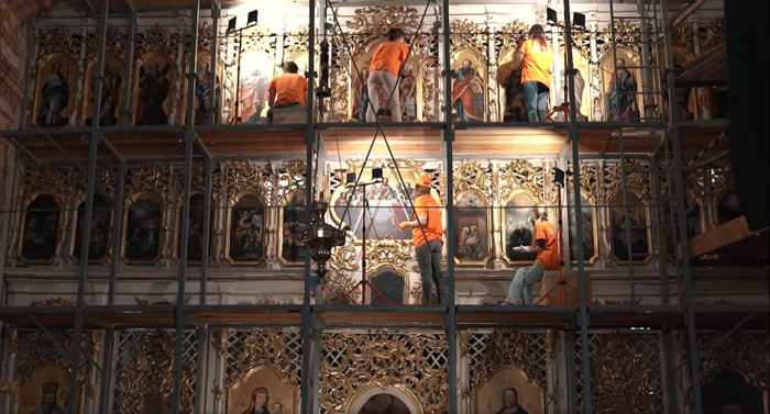 Реставрацію іконостасу завершили в греко-католицькому Кафедральному соборі