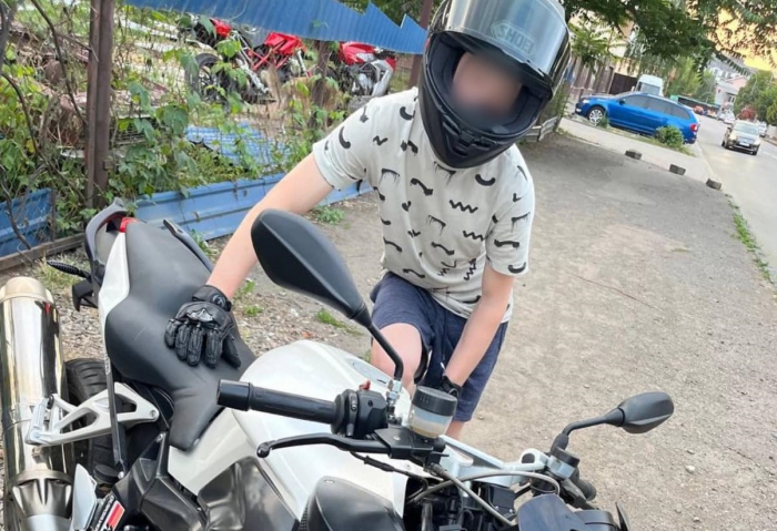 В Ужгороді патрульні виявили у юнака мотоцикл BMW, що перебував у розшуку (ФОТО)