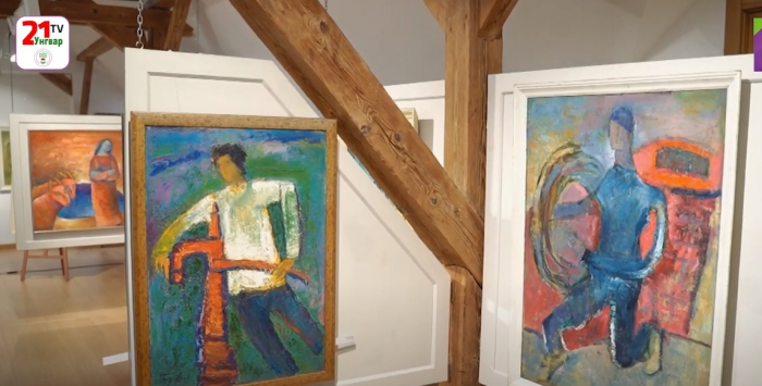 У Мукачеві відкрили виставку робіт заслуженої художниці України Лариси Бровді (ВІДЕО)
