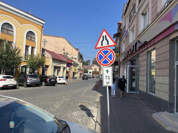 Майже три сотні порушень правил паркування зафіксували минулого тижня в Ужгороді працівники муніципальної варти