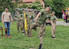 В Ужгороді визначили переможців міського етапу військово-патріотичної гри «Сокіл» («Джура»)

